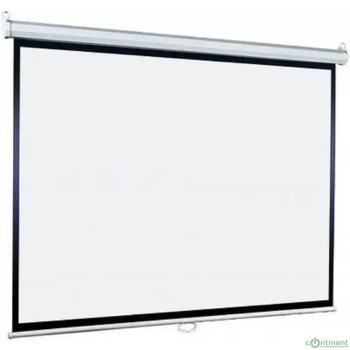Lumien Eco Picture [LEP-100109] Настенный экран  203х203см (рабочая область 195х195 см) Matte White восьмигранный корпус, возможность потолочн./настенного крепления, уровень в комплекте, 1:1 (треуголь