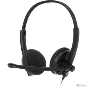 Oklick HS-L900 черный 2.8м накладные (