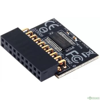 Модуль Gigabyte GC-TPM2.0, TPM header key, LPC bus, (for Intel 200/100/8/9/99 series, AMD AM4, FM2 series) OEM