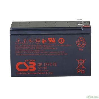 CSB Батарея GP1272 (12V 7Ah F1)