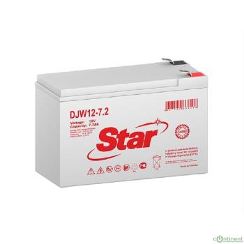 STAR Батарея DJW12-7.2 (12V/7.2Ah)