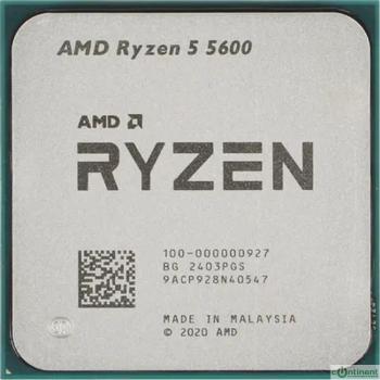 CPU AMD Ryzen 5 5600 OEM (100-000000927) { 3,50GHz, Turbo 4,40GHz, Without Graphics AM4}