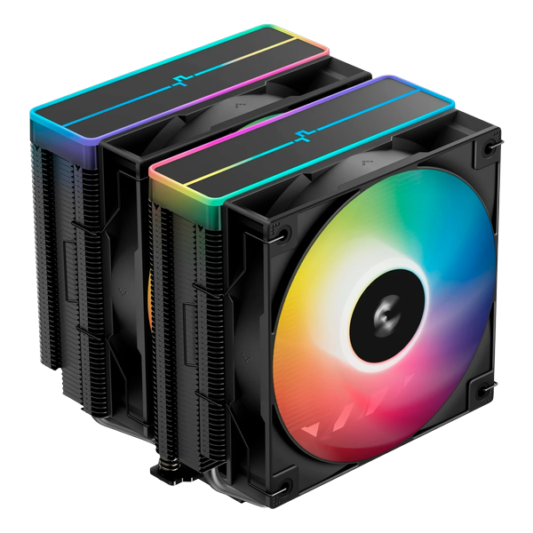 DeepCool AG620 BK ARGB V2, TDP 260 Вт, ARGB, высота 161 мм