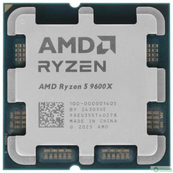 CPU AMD Ryzen 5 9600X OEM  (100-000001405) {Base 3,90GHz, Turbo 5,40GHz, GPU Radeon Graphics, L3 32Mb, TDP 65W, AM5}