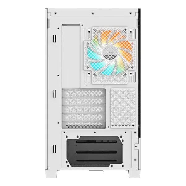 Корпус Gigabyte C201 Panoramic ICE, белый, mATX, Mini-Tower