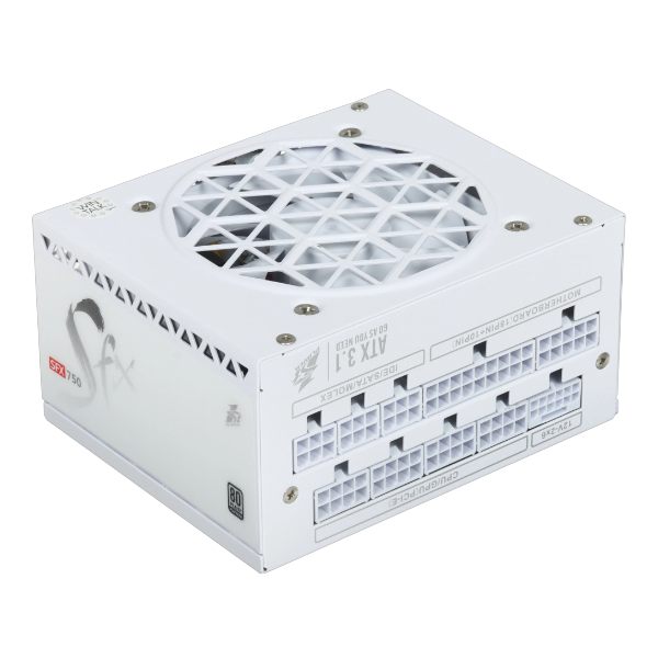 750W 1STPLAYER SFX PS-750SFX-WH, SFX12V, cертификат 80 PLUS Platinum