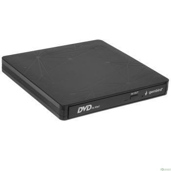 USB 3.0 Gembird DVD-USB-03 пластик, черный
