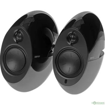 EDIFIER e25HD black {Bluetooth 5.3. Выходная мощность: 74 Вт. Частотная характеристика: 30 Гц - 20 кГц. В комплекте: пульт ДУ, зарядный адаптер, кабель 3,5 мм-RCA}