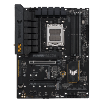 ASUS TUF GAMING B650-E WIFI ATX, Socket AM5, чипсет AMD B650, 4xDDR5, 2xPCI-E 4.0, 3xM.2, Type-C,сеть: 2.5 Гбит/с, Wi-Fi, Bluetooth, HDMI, DisplayPort