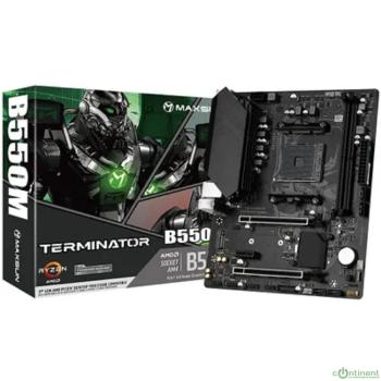 MAXSUN MS-Terminator B550M (V2) (Socket  AM4, mATX, 2*DDR4, VGA+HDMI, 4*SATA3, 1*M.2, 1*PCIEx16/1*PCIEx4/1*PCIEx1, 4*USB 2.0, 24*USB 3.2 Gen1, LAN 1*1G, RTL)