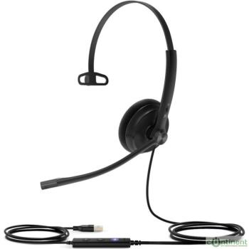 Гарнитура проводная Yealink UH34 Lite Mono UC черный