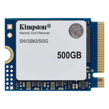500GB Kingston NV3 SSD, M.2, 2230, 500 ГБ, PCI-E 4.0 x4, NVMe, 5000 МБ/сек, 3000 МБ/сек