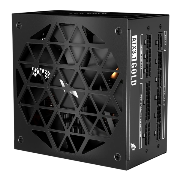 850W 1STPLAYER ACK GOLD HA-850BA2 Black, ATX12V 3.1, cертификат 80 PLUS Gold