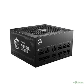 Блок питания MSI MAG A850GL PCIE5 , 850W, 80+ Gold, полностью модульный, ATX 3.0, PCIE5