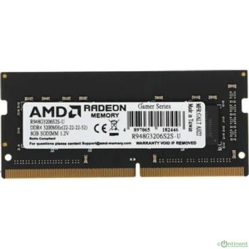 AMD DDR4 SODIMM 8Gb  R9 Gamer Series 3200МГц OEM (R948G3206S2S-U )