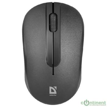 Defender Hit MM-495 { Беспроводная оптическая мышь, черный,3 кнопки,1600 dpi  } [52495]