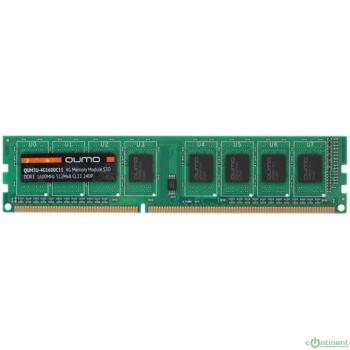 QUMO DDR3 DIMM 4GB (PC3-12800) 1600MHz QUM3U-4G1600C11 512x8chips OEM/RTL