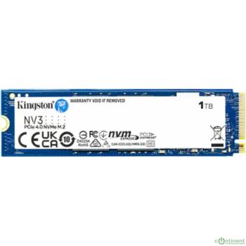 Kingston SSD NV3, 1000GB, M.2(22x80mm), NVMe, PCIe 4.0 x4, 3D TLC SNV3S/1000G