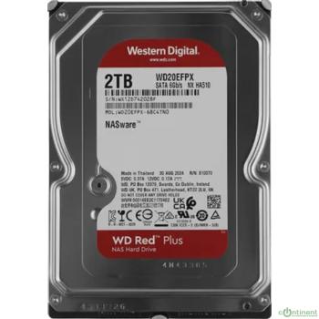 2TB WD Red Plus (WD20EFPX) {Serial ATA III, 5400- rpm, 64Mb, 3.5"}