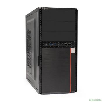 EXEGATE EX277439RUS Корпус Minitower ExeGate MA-371X (mATX, без БП, 2*USB+2*USB3.0, аудио, черный)