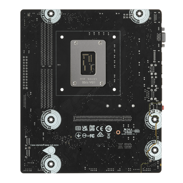 MSI PRO H610M-G WIFI mATX, сокет LGA 1700, чипсет Intel H610, 2xDDR5, PCI-E 4.0, M.2, сеть: 1 Гб/с, Wi-Fi, Bluetooth, HDMI, DisplayPort