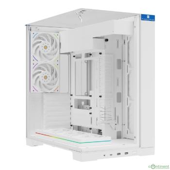 Thermalright Корпус TR-A70 White FanUB / TG / TL-UB36RW+TL-UB24W PWM Fans / USB TYPE-C / ATX  / TRA70FUBW