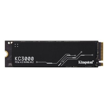 512GB Kingston KC3000 SSD, M.2, 512 ГБ, PCI-E 4.0 x4, NVMe, 7000 МБ/сек, 3900 МБ/сек, TLC