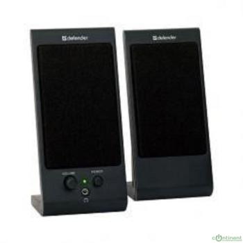 Defender SPK 170 черные {2.0, 6W, разъем для наушников, USB} [65165]