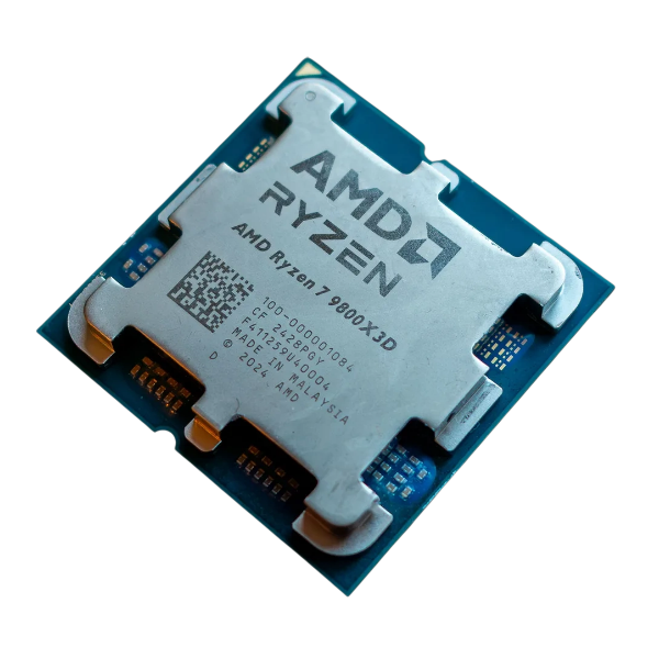 AMD Ryzen 7 9800X3D, Socket AM5, 8-ядерный, 4700 МГц, Turbo: 5200 МГц