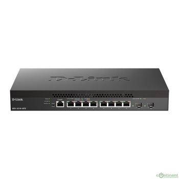 D-Link DXS-1210-10TS/B2A PROJ Управляемый L2+ коммутатор с 8 портами 10GBase-T и 2 портами 10GBase-X SFP+