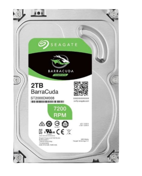 2Tb SATA-III Seagate Barracuda  HDD, 3.5", 2000 Гб, SATA-III, 7200 об/мин, кэш - 256 Мб