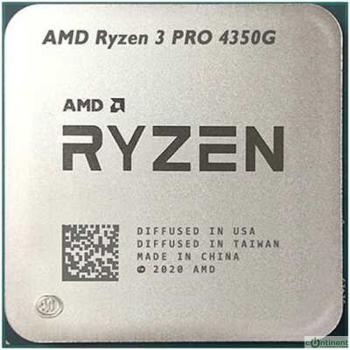 CPU AMD Ryzen 3 PRO 4350G OEM (100-000000148) {3,80GHz, Turbo 4,00GHz, Radeon Graphics, AM4}