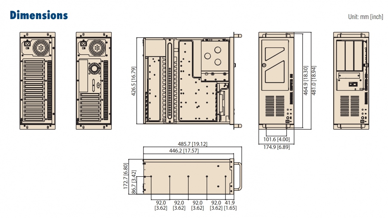 Промышленный компьютер PREON Industrial ISA1840