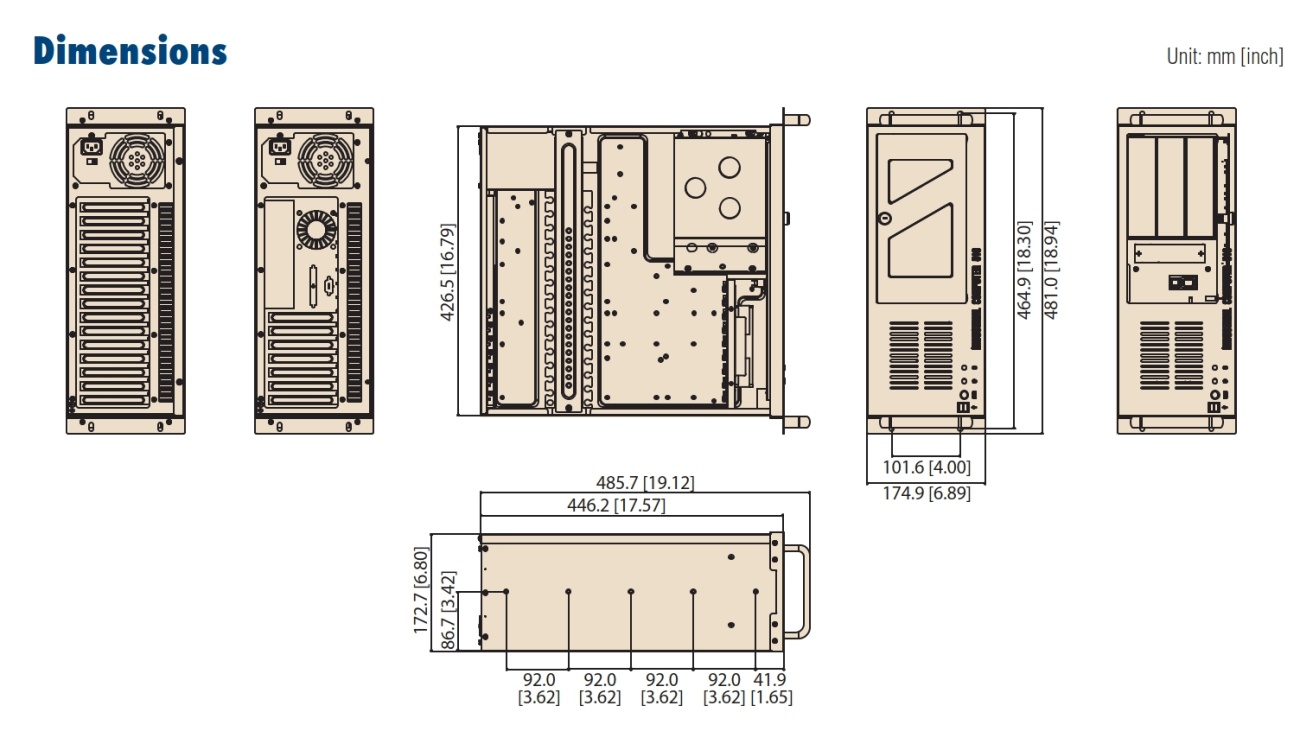 Промышленный компьютер PREON Industrial ISA1841